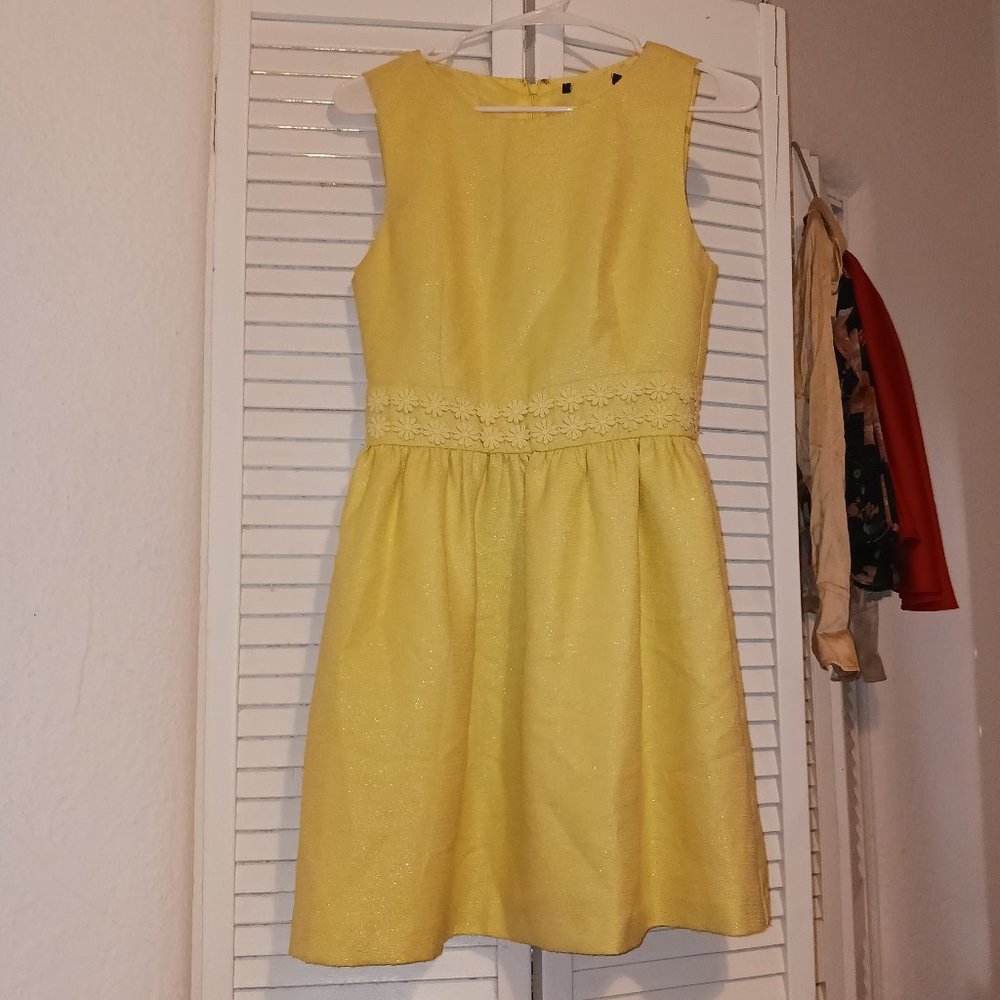 Vintage yellow dress